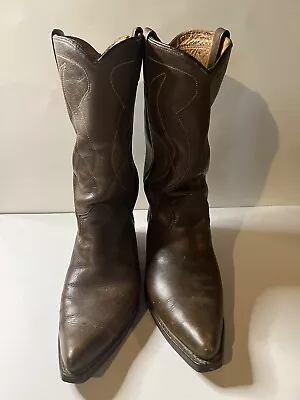 Vintage Texas Boot Company Cowboy Boots Size 8d Style 8411 • $25