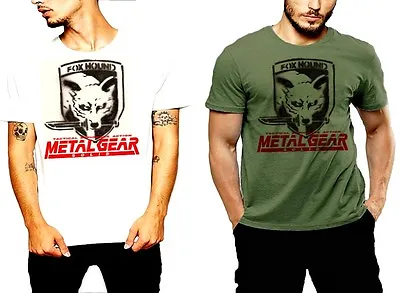 Brand New Metal Gear T-Shirt Fox Hound Solid Snake Tactical Espionage Action Tee • $19.99
