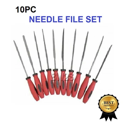 £4.25 • Buy  10pcs Min Needles File Set Jeweler Diamond Wood Carving Model Metal Glass Stone
