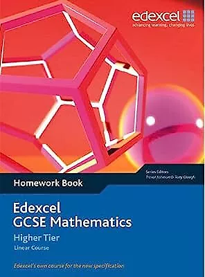 Edexcel GCSE Maths: Linear Higher Homework Book Clough Tony & Johnson Trevor  • £2.49