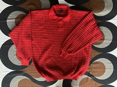 Vintage COOGI Woollen Polo-neck Jumper Made In Australia Large. • $429