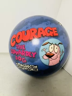 2002 Courage The Cowardly Dog VIZ-A-BALL Bowling Ball Cartoon Network • $74.99