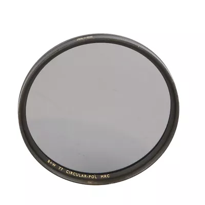 B+W 77mm Circular Polarizing MRC F-Pro Filter (77mm Thread On Lens) • $81.25