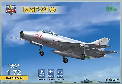 Modelsvit 1/72 MiG-21F_MSVIT72021 • $46.20