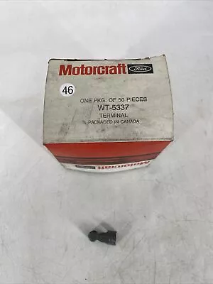 BOX OF 50 Ford Motorcraft Ford WT-5337 Terminal NEW OLD STOCK • $25.51