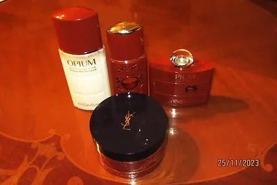 Vintage Ysl Opium For Women Collection Ogf Factice Bottles Very Collectable • £17.99