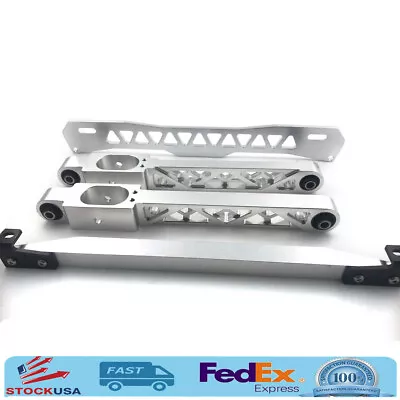 Control Arm Kit Subframe Brace Tie Bar Lower For Mitsubishi Mirage Evo 1/2/3 1.6 • $104.50