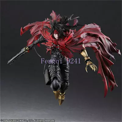 Final Fantasy VII Vincent Valentine Figure Statue PVC Action Model Play ArtsGift • $60.78