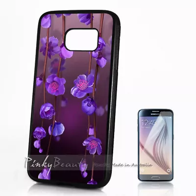 ( For Samsung S8 Plus / S8+ ) Case Cover P30086 Purple Flower • $9.99