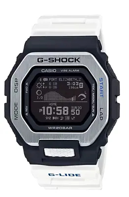 G-Shock Casio G-Lide Step Tracker  Graph White Men Watch GBX100-7. • $119.99