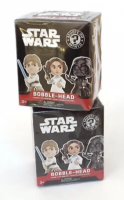 Lot Of 2 Star Wars Funko Vinyl Bobble-Head Mystery Minis Brand New Sealed • £16.99