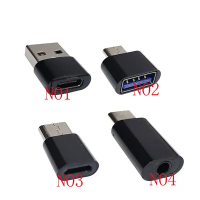 USB 2.0 Type C OTG Adapter USB-C Micro USB Male Female Converter Connector Plug • $0.99