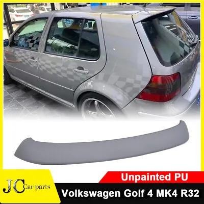 Unpainted Rear Roof Spoiler Wing Lip For VW Volkswagen Golf 4 MK4 R32 1998-2004 • $113.99