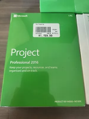 Microsoft Project Professional 2016 H30-05451 • $999