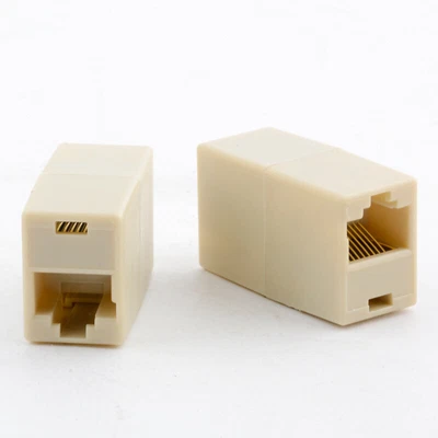 $9.49 • Buy 20x RJ45 Female-Female Network Ethernet LAN Connector Adapter Coupler Extender