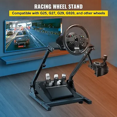 £77 • Buy Racing Steering Wheel Stand  Simulator  Gaming Kit PS4 Logitech G29 G920 Metal