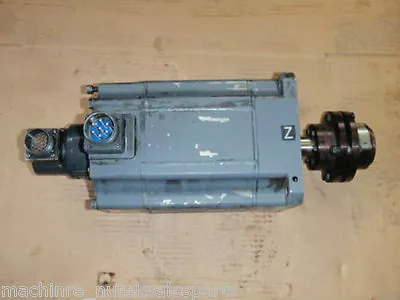 Mitsubishi AC Servo Motor HA 200C _ With Encoder_Dirty _ HA200C _ DWG Z636837 • $350