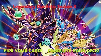 Yugioh! ~ LDS3 ~ Legendary Duelists S3 ~ Pick Your Card! ~ Complete Your Deck! • £2.19