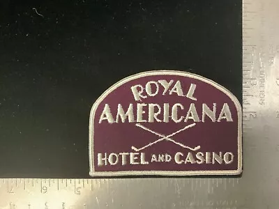 Vintage Royal Americana Hotel Casino Las Vegas Patch • $9.99