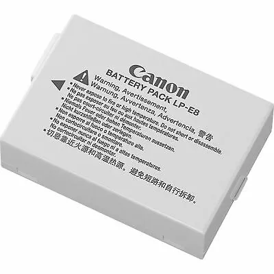 Canon Lp-e8 Battery Pack Oem Original Genuine For Eos 550d 600d 650d 700d • £34.95