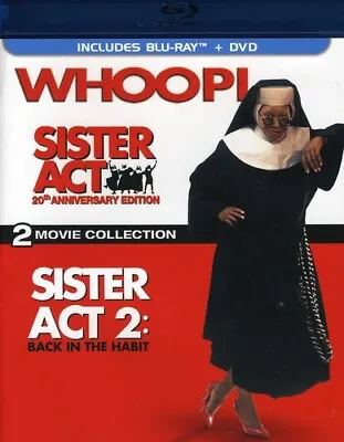 £18.99 • Buy Sister Act / Sister Act 2 Back In The Habit (BLU RAY)  Region Free