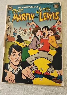 Adventures Of Dean Martin And Jerry Lewis #1 .. 1952  Early DC Issue  • $89.99