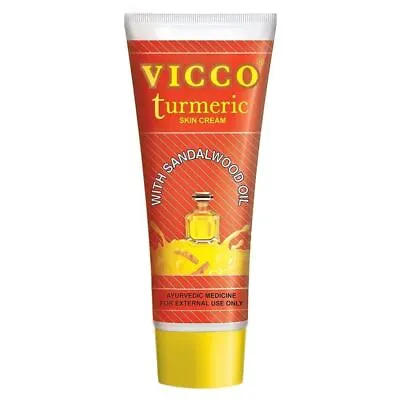 Vicco Turmeric Vanishing Cream (With Sandalwood Oil) 70 Gm • $15.92