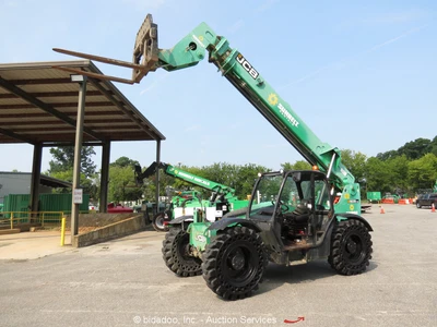 $48500 • Buy 2014 JCB 50942 9,000Lbs Telescopic Reach Forklift Telehandler Aux Hyd Bidadoo