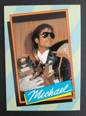 1984 Topps Michael Jackson Series 2 Trading Card #63 • $1.65