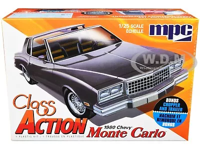 Skill 2 Model Kit 1980 Chevrolet Monte Carlo 2-in-1 Set 1/25 Scale Mpc Mpc967 M • $30.99