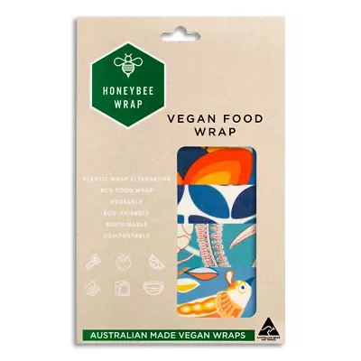 Vegan Food Wrap 4 Pack Kitchen Collection • $30