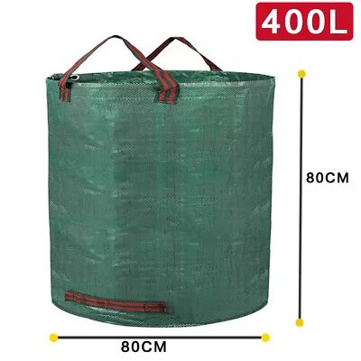 Garden Waste Bags Refuse Large Heavy Duty Sack Grass Leaves Rubbish Bag • £6.99