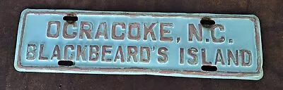  Ocracoke North Carolina License Plate   Blackbeard's Island  NC City Plate  • $80.09