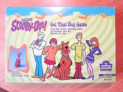 Scooby-Doo Matching Memory Game  Get That Dog  1999 Pressman New/Sealed AGES 3+ • $29.97