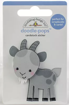 Doodlebug Doodle-Pops 3D Stickers-Billy Goat • $7.77