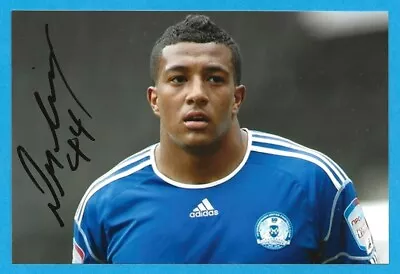 £5 • Buy Nathaniel Mendez Laing Portsmouth Fc 2012 Ex Peterborough Orig Autographed Photo
