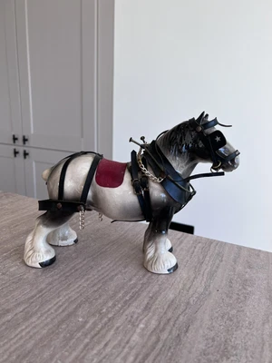 £10 • Buy Vintage Shire Horse Ornament 