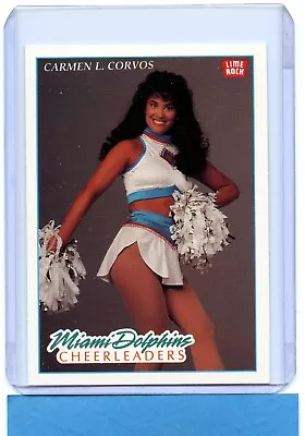 Carmen L. Corvos Miami Dolphins Cheerleaders. 1992 Lime Rock Pro Card #183 • $2.95
