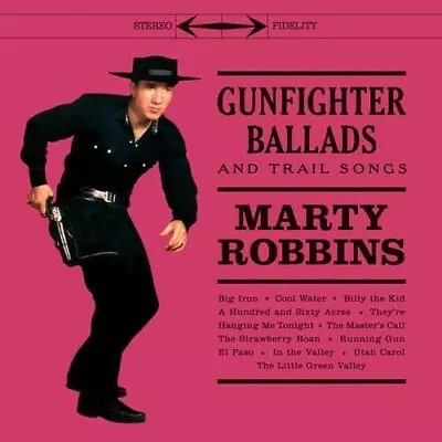 MARTY ROBBINS **Gunfighter Ballads & Trail Songs *NEW RED RECORD LP VINYL • $18.98