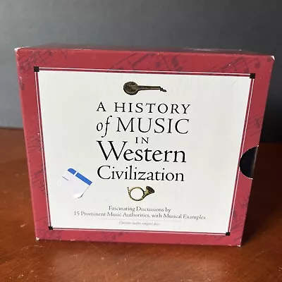 A History Of Music In Western Civilization Audio Book CD Set Christopher Hogwood • $32