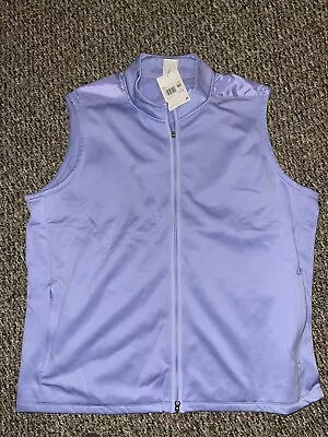 Nike Golf Therma-FIT Victory Full Zip Golf Vest Jacket DQ4573-569 Purple XXL • $39.05