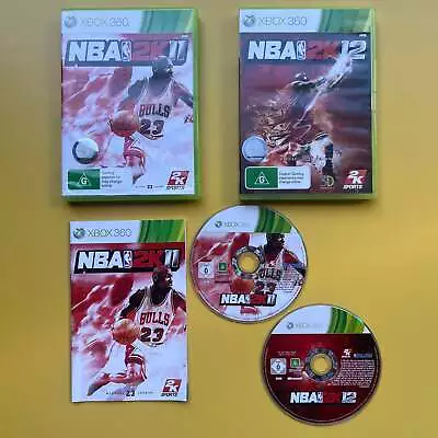 Xbox 360 - NBA 2k11 + NBA 2k12 • $22