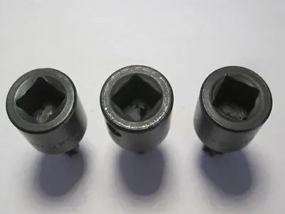 3pc Impact Socket Torx Female Sockets 3/8  Drive:  E-8 E-10 E-12 • $19.99