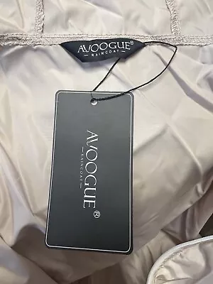 Avoogue Packable Hooded Raincoat Womens Size XL  MSRP $31.99 Pouch Included • $9.99