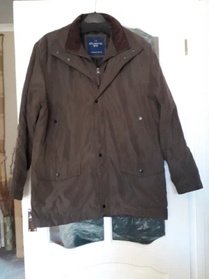 £6.99 • Buy Atlantic Bay Long Jacket Front Zip & Popper Opening Size L Chest...