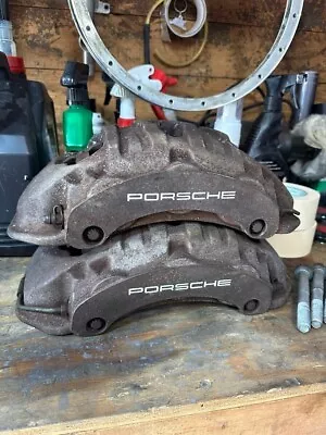 2010-2018 Porsche Cayenne Macan Panamera Front Left/right Brake Calipers Brembo • $405