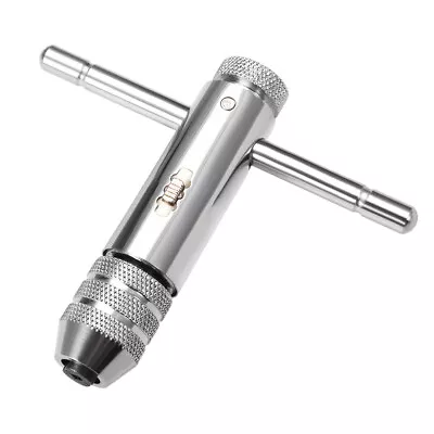 M5-M12 T-Handle Tap Wrench Handle Adjustable Ratcheting Tap Wrench Tap Holder • $19.77