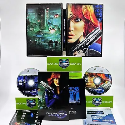 Perfect Dark Zero - Collector's Edition (Xbox 360) W/ Manual + Steelbook CIB • $14.99