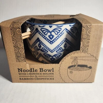 $18 • Buy Japanese Ramen Noodle Bowl With Chopsticks...