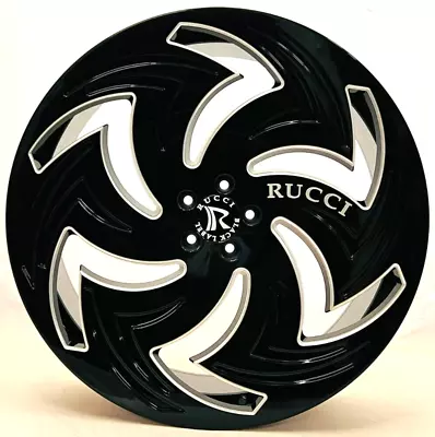 24x9 Rucci Black Label Bolt Pattern 5x112 Mercedes / Audi • $489